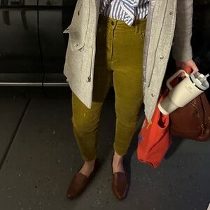 Aerosoles East Side Loafers Women's Size 12 M Dark Tan Leather Slip On Casual